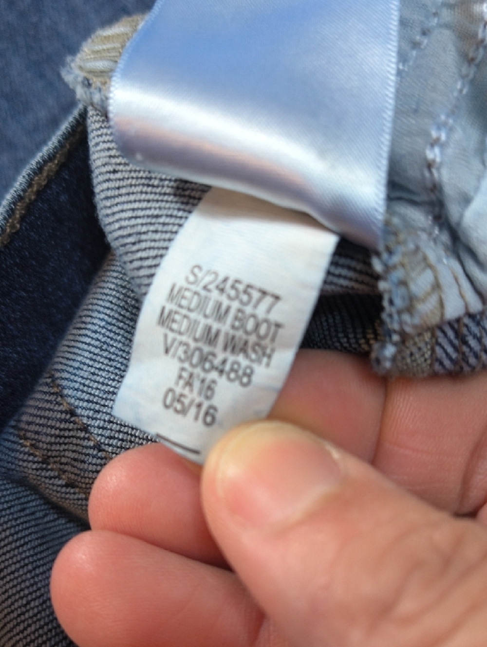 Slim Boot Cut w/32" Inseam Banana Republic Size 10 Jeans sac371 - Picture 4 of 4
